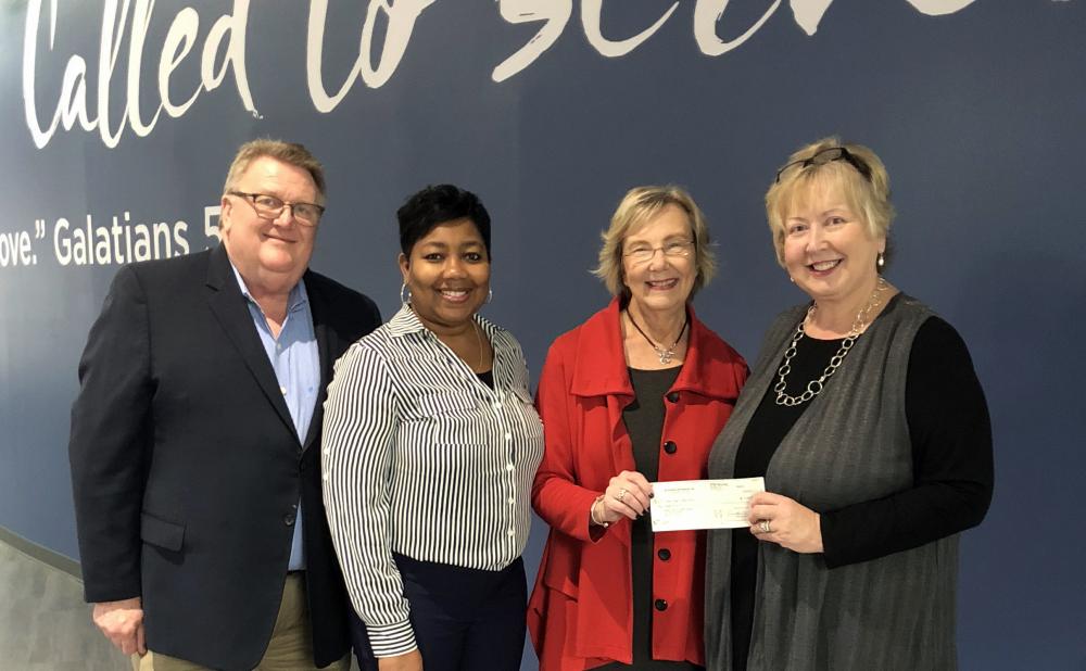 OR Nurses presents donation to Baptist College