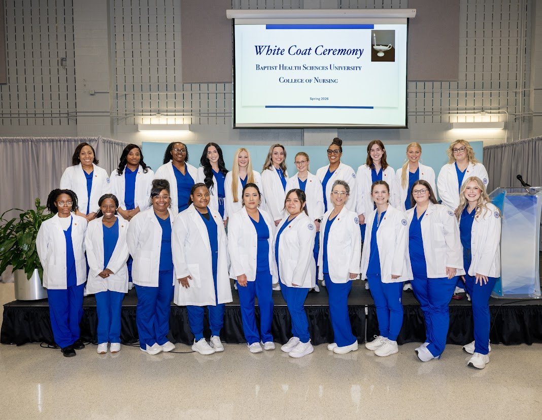 Baptist University Honors Future Nurses at White Coat Ceremony