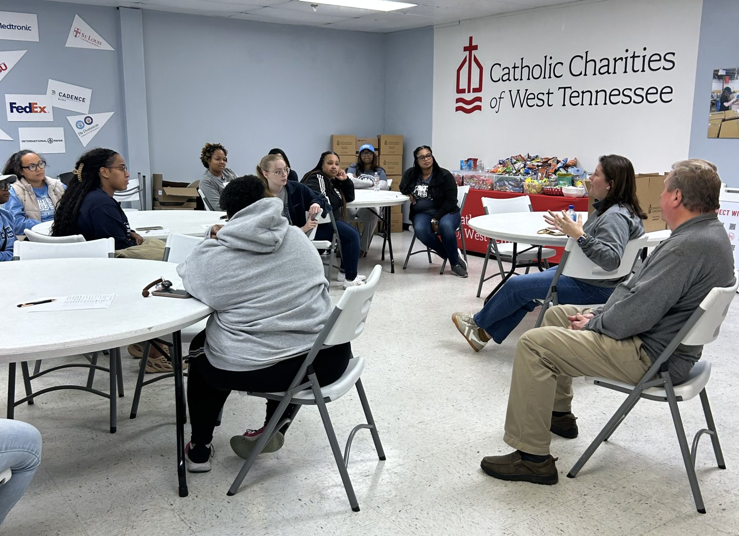 Spiritual Renewal Month at Baptist University Service Projects