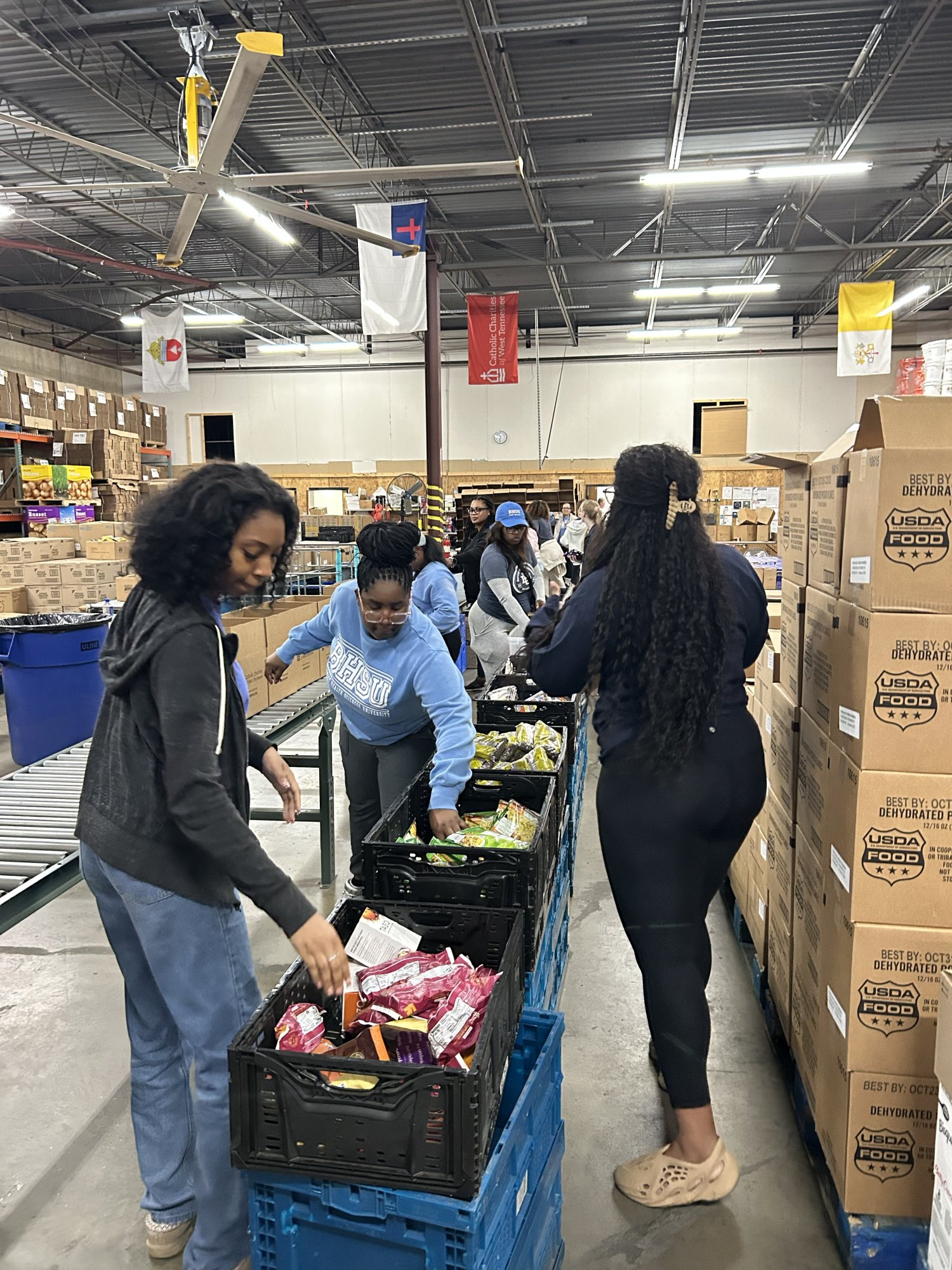 Spiritual Renewal Month at Baptist University Service Projects