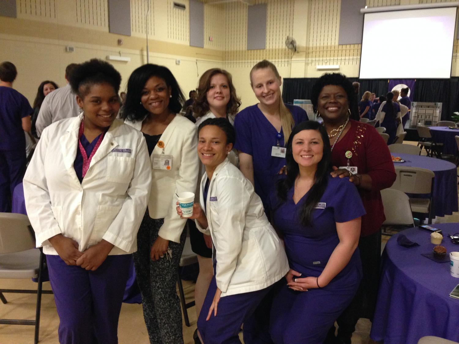 MLS Students at Coffee and Cocoa Event
