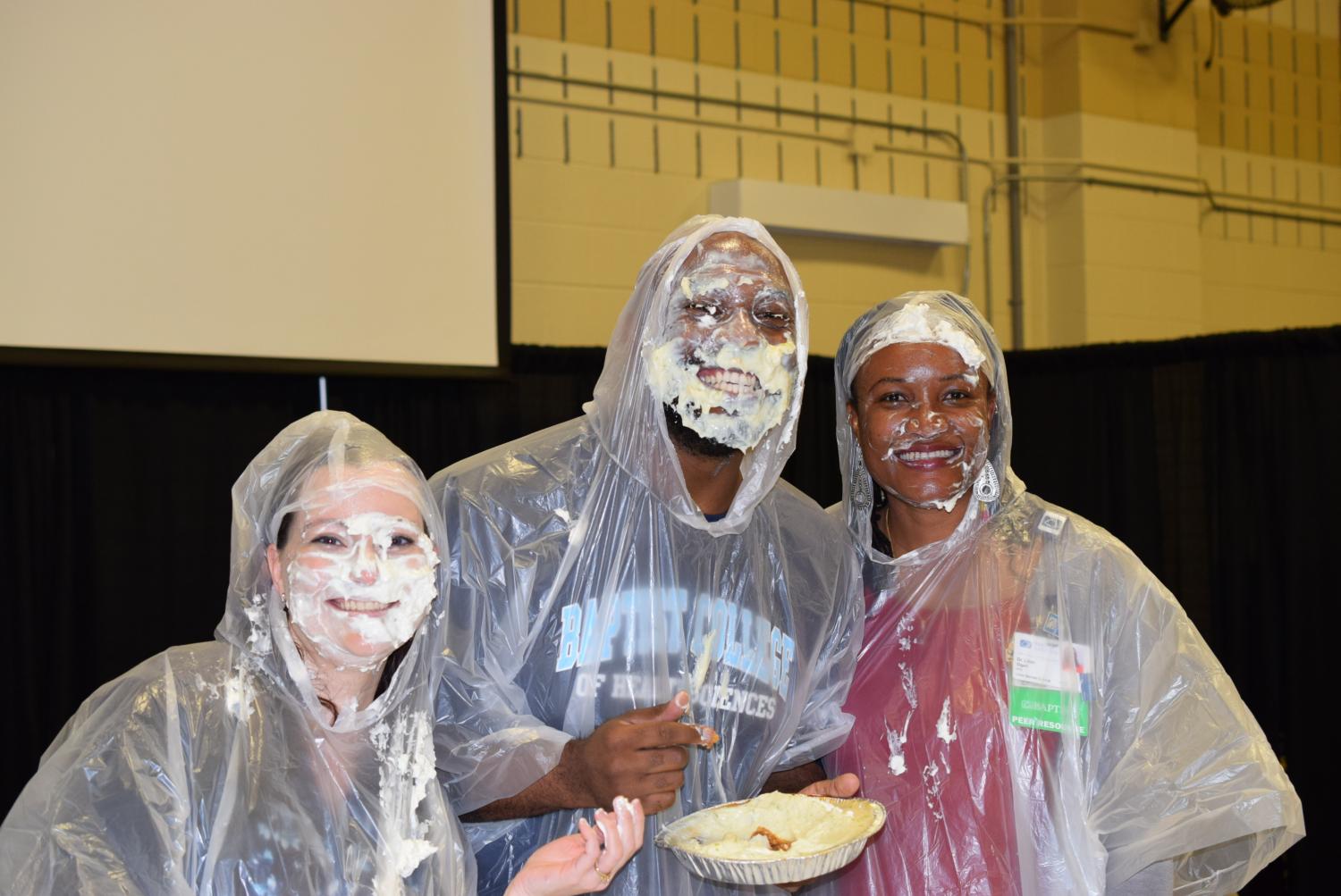 Pie in the face fundraiser