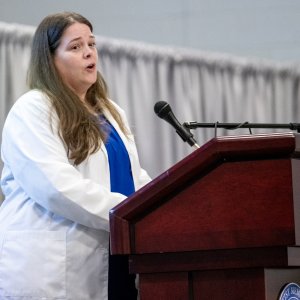 Headshot of Adair Olsen, DMS student 