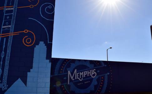 sun shining in Memphis