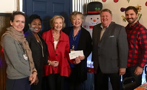 OR Nurses presents donation to Baptist College